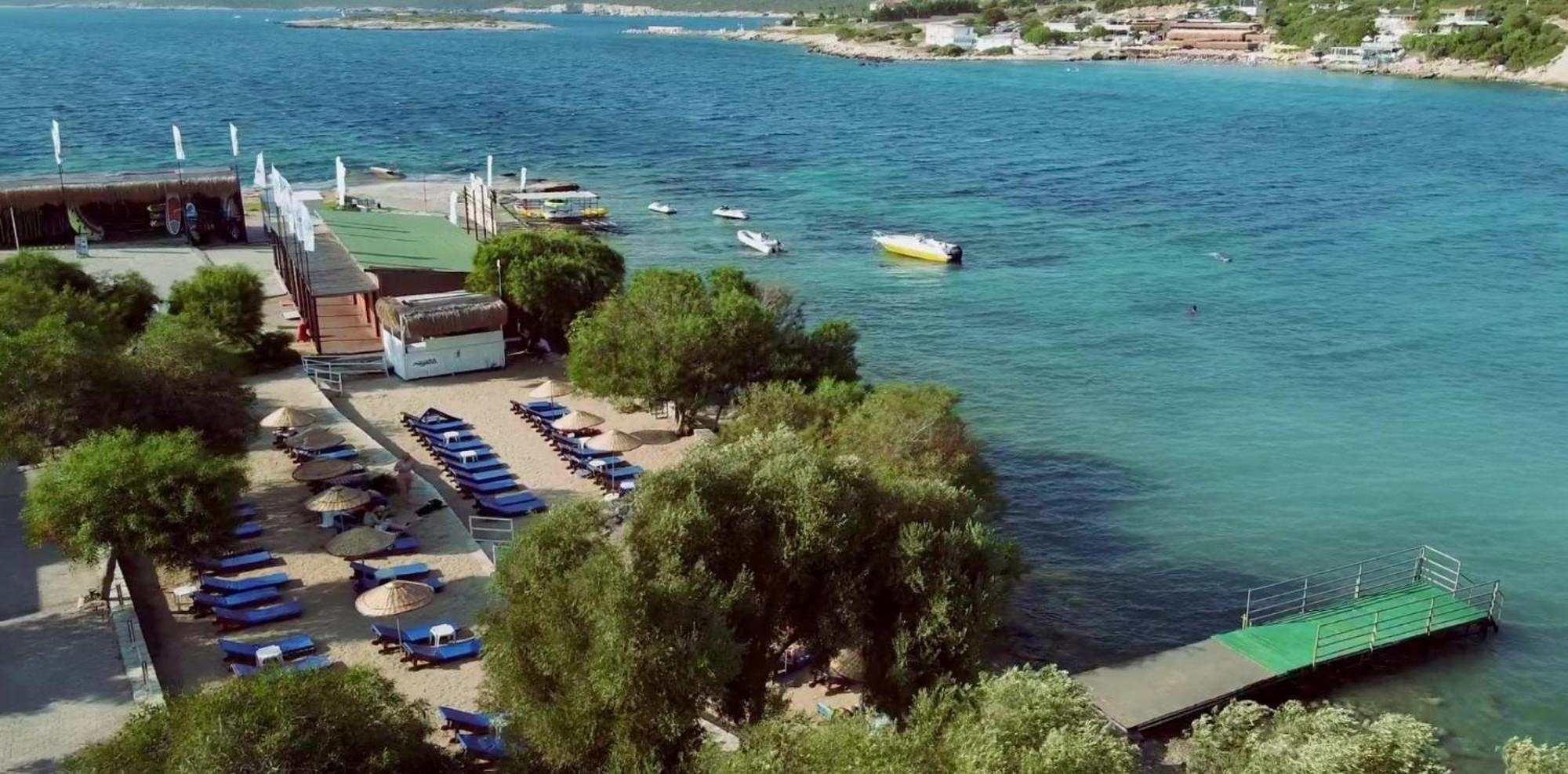 Maya Bistro Hotel & Beach Siğacık Exteriör bild