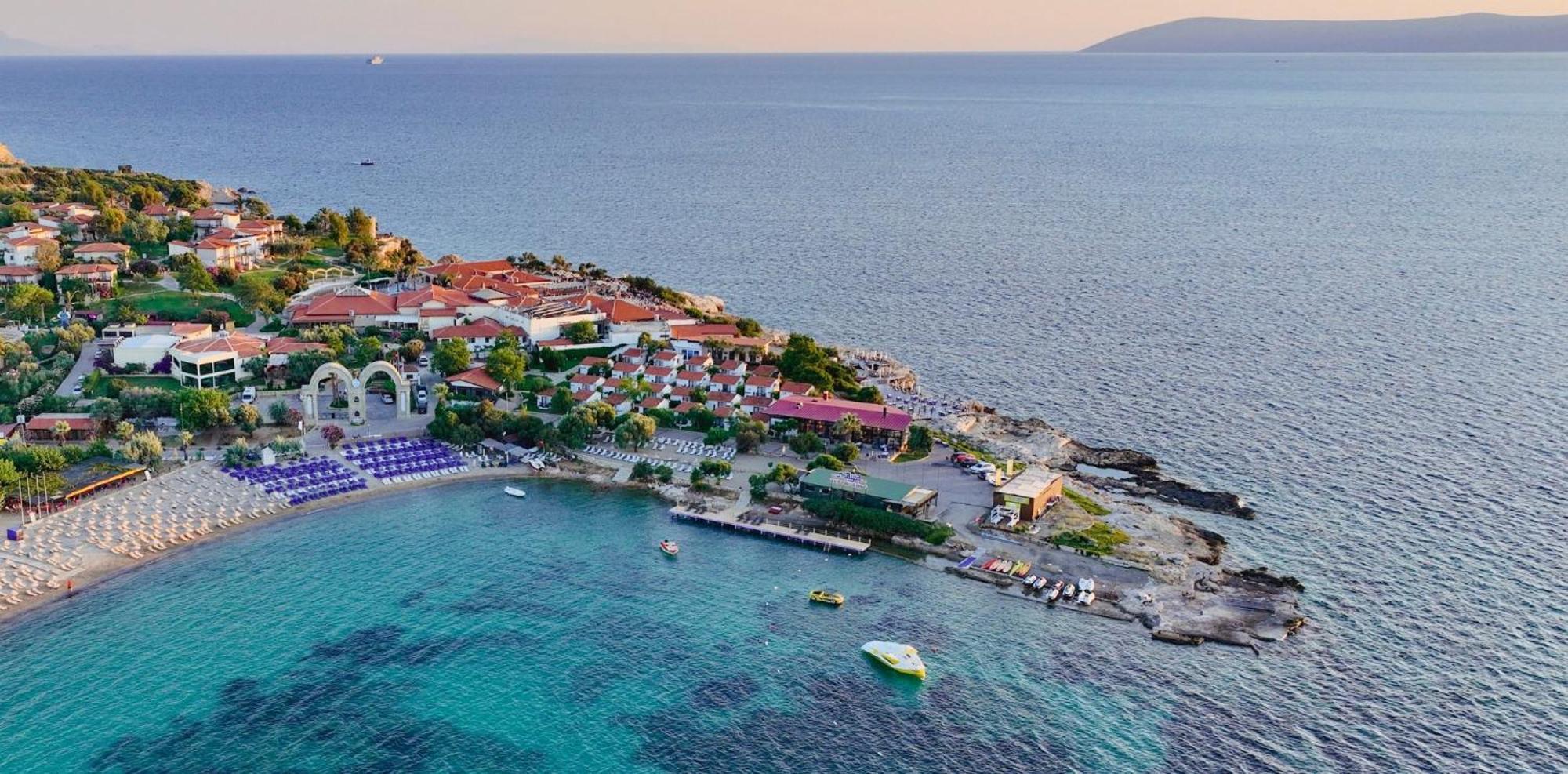 Maya Bistro Hotel & Beach Siğacık Exteriör bild